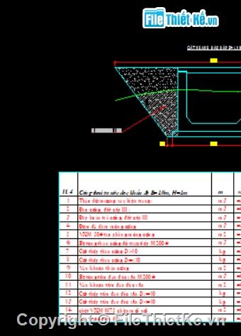 mương bê tông,mương thoát nước,thiết kế kênh mương,file thiết kế,mương thủy lợi,kênh mương